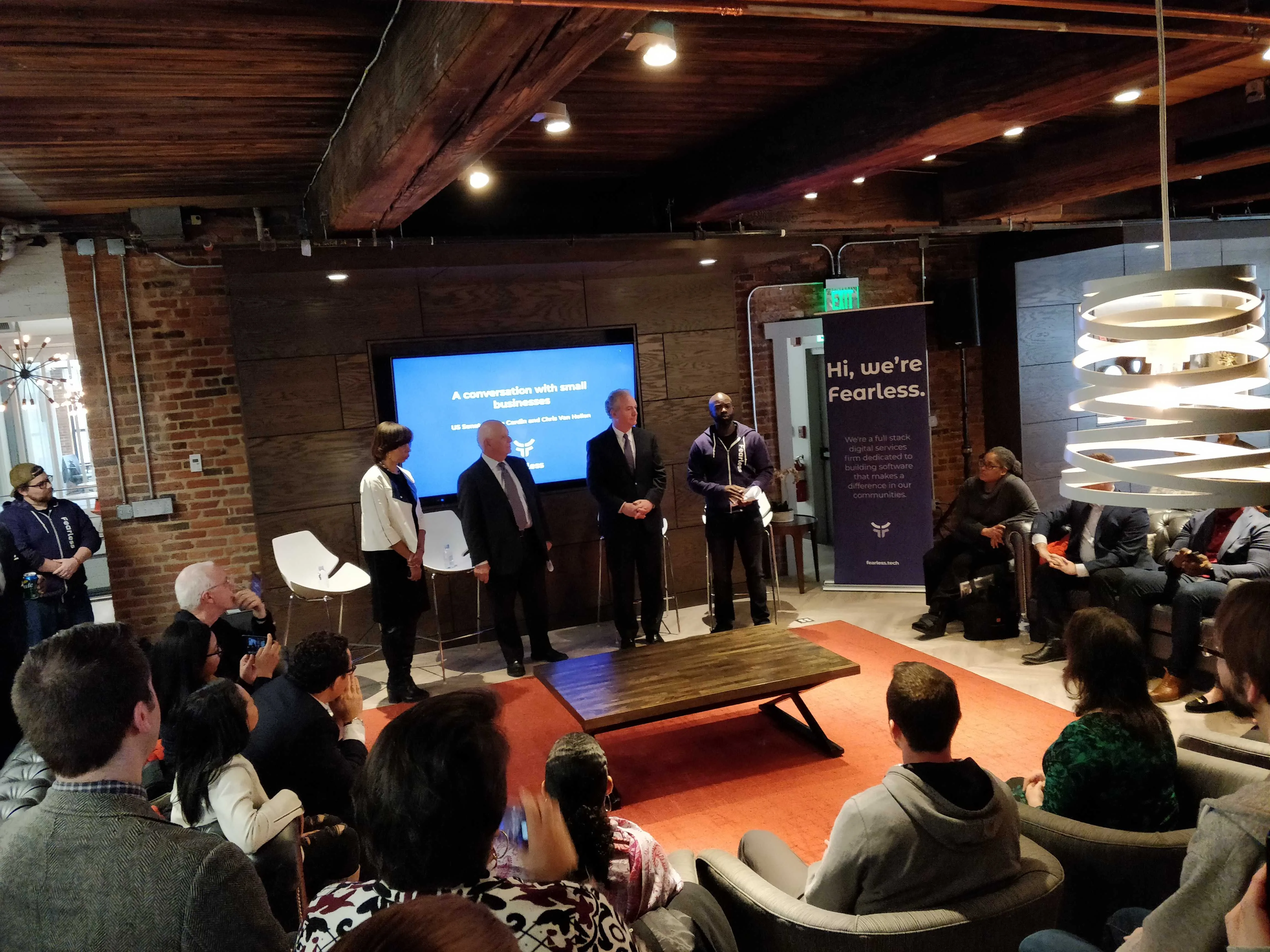 Fearless community event at the office